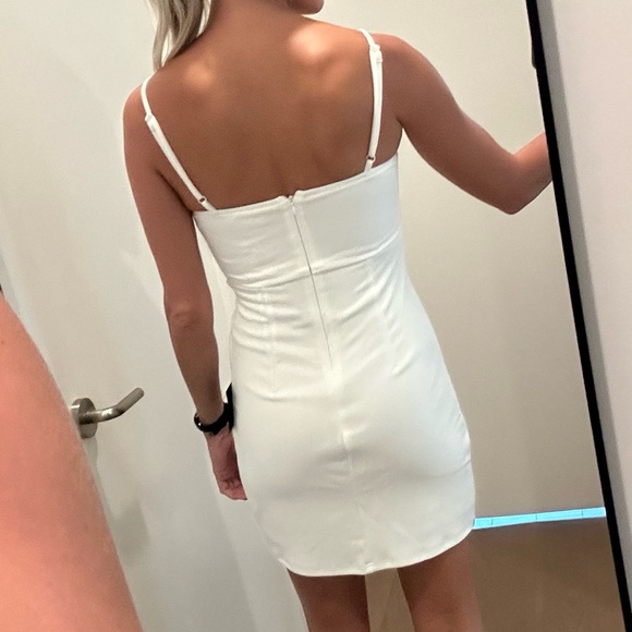 NWT- Lulus White Mini Dress - Picture 2 of 9